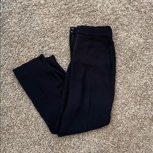 J. Crew black easy pants